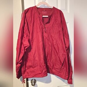 Men's Red Raincoat